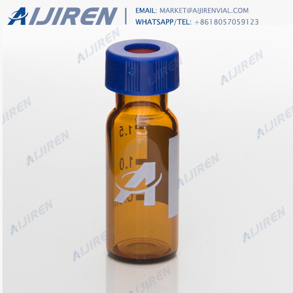 amber vials and caps with patch manufacturer Waters